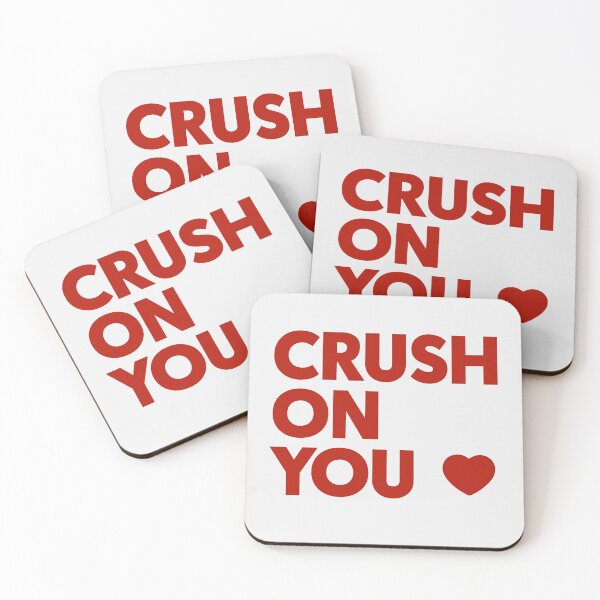 Item preview, Crush on You - Script & Heart #2 designed and sold by MONOApparel.