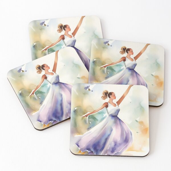 Item preview, Elegant Dance: A Watercolor Study designed and sold by KilianSzmid.