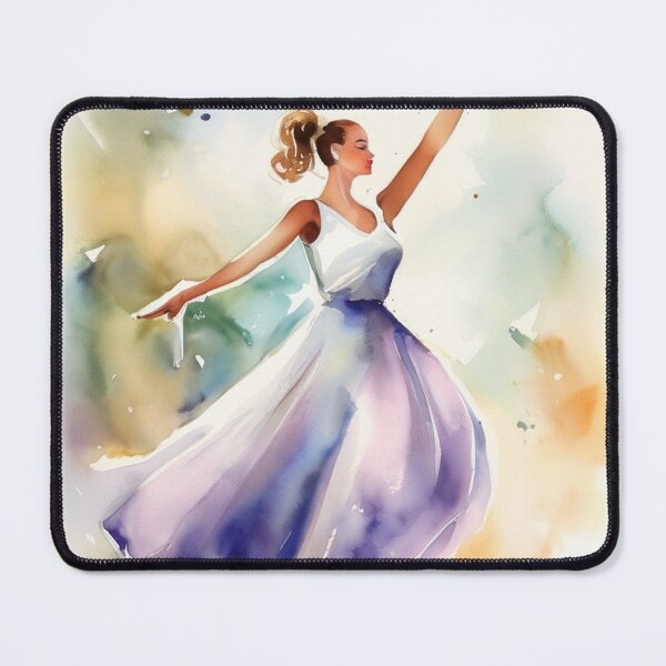 Item preview, Elegant Dance: A Watercolor Study designed and sold by KilianSzmid.