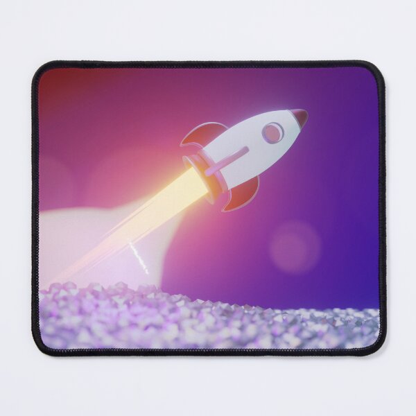 Item preview, Romantic Cosmic Rocket Journey designed and sold by Omar Lopez-Rincon.