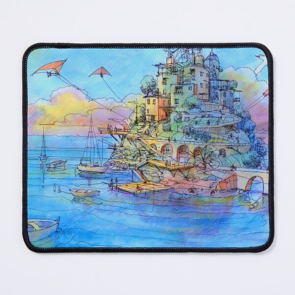 Item preview, Paesaggio di fantasia designed and sold by Luca Massone.