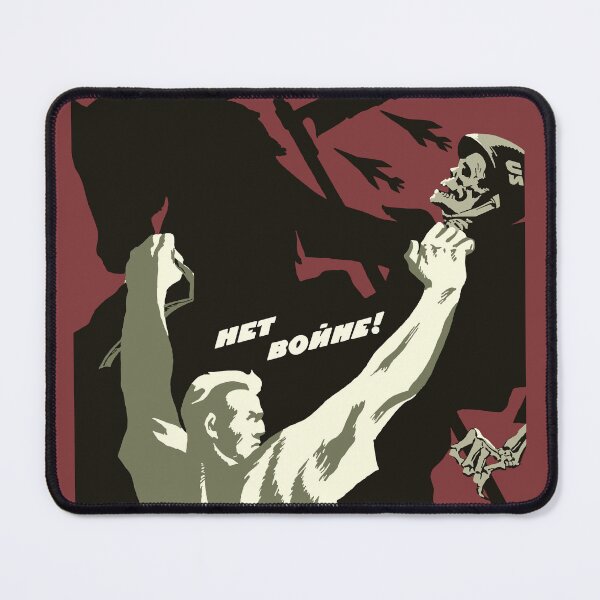 Item preview, No More War! - Soviet Propaganda designed and sold by SpaceDogLaika.