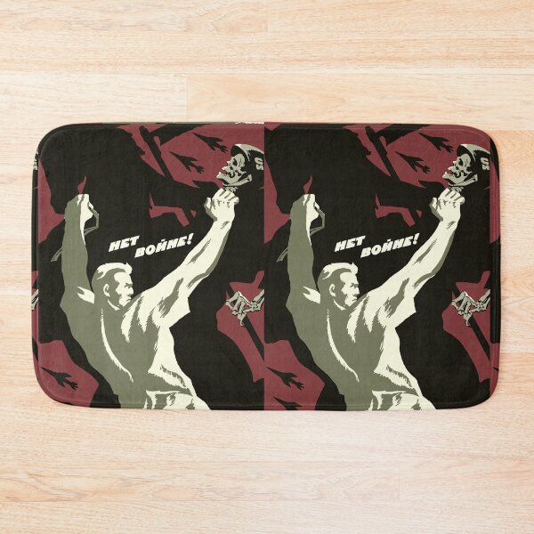 Item preview, No More War! - Soviet Propaganda designed and sold by SpaceDogLaika.