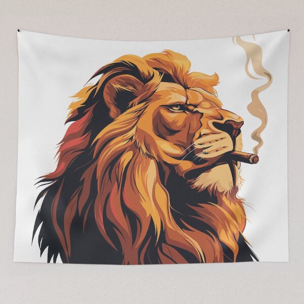 Item preview, Badass Lion designed and sold by AllAboutStuffz.