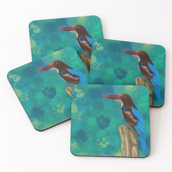 Item preview, White-Throated Kingfisher designed and sold by LM-Ashton.
