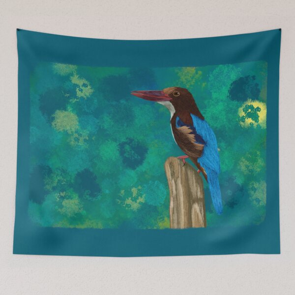 Item preview, White-Throated Kingfisher designed and sold by LM-Ashton.