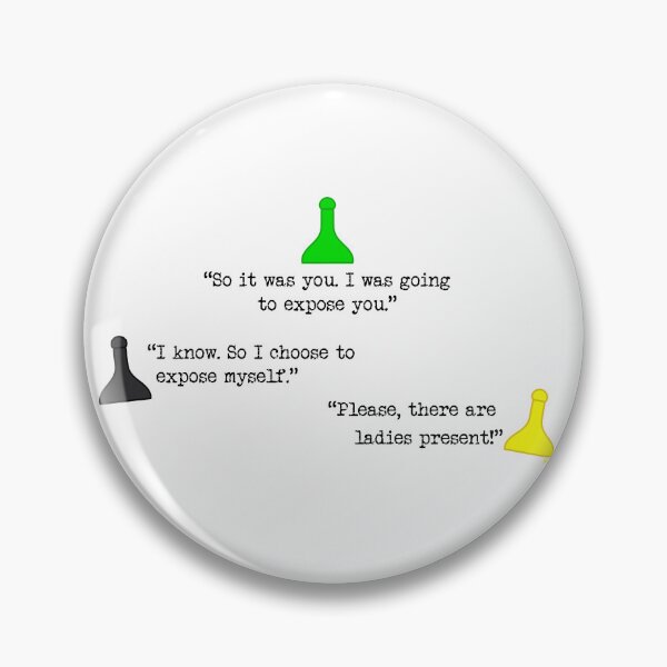 Item preview, Clue Expose Quote designed and sold by SpectreSparkC.