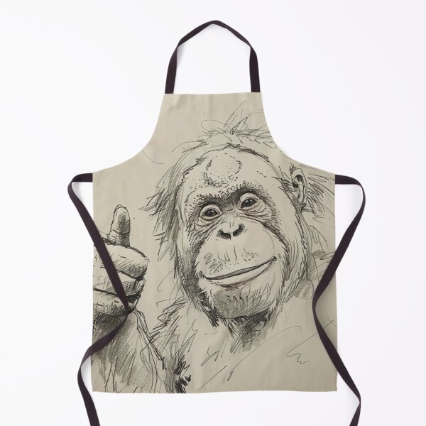 Item preview, Orangutan Thumbs Up designed and sold by Ellimade.