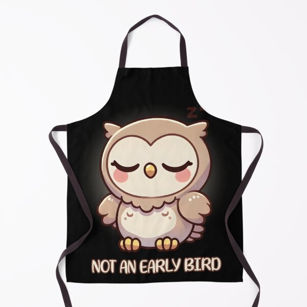 Item preview, Not an early bird Cute Owl designed and sold by Mini Pandas.