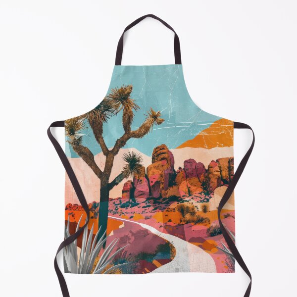 Item preview, Joshua Trees in California abstract design montage designed and sold by CaliforniaVibe.