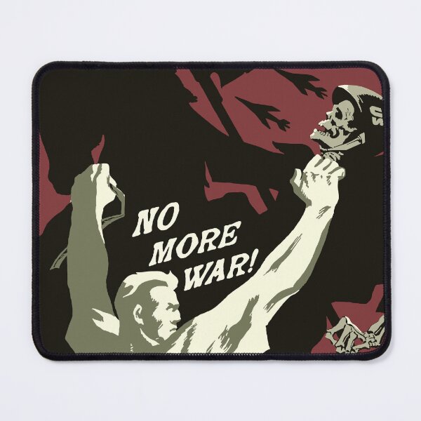 Item preview, No More War! Translated - Soviet Propaganda designed and sold by SpaceDogLaika.