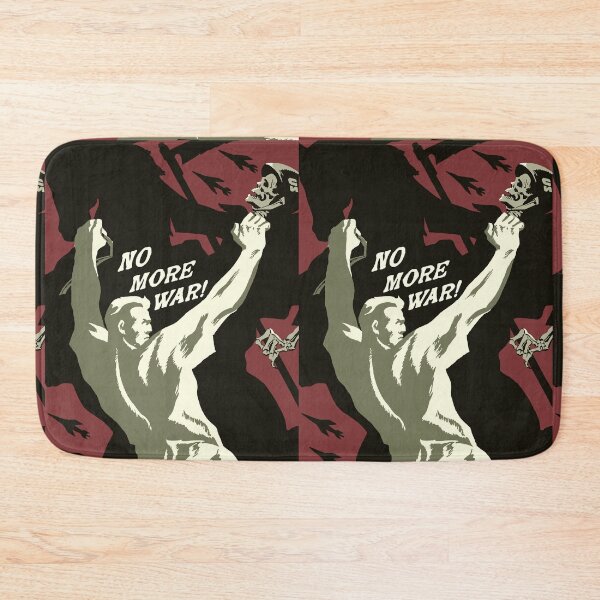 Item preview, No More War! Translated - Soviet Propaganda designed and sold by SpaceDogLaika.