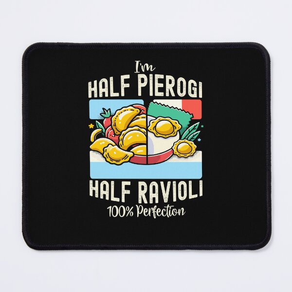 Item preview, Part Pierogi Part Ravioli Polish Italian Pride Funny Foodie designed and sold by Dressed For Duty.
