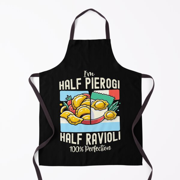 Item preview, Part Pierogi Part Ravioli Polish Italian Pride Funny Foodie designed and sold by Dressed For Duty.