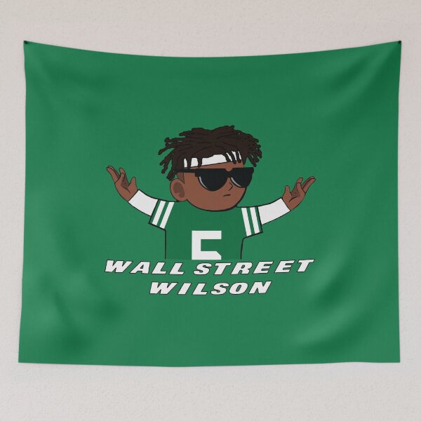 Item preview, Jets Garrett Wilson Wall Street Wilson designed and sold by Gang Green Gear.