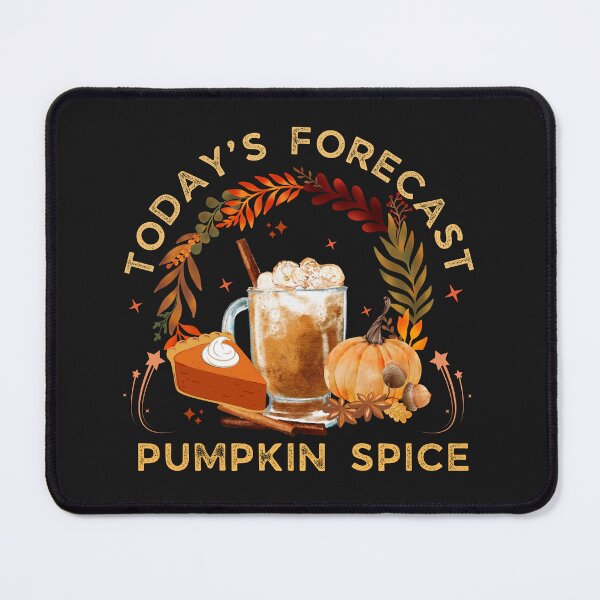 Item preview, Today's forecast Fall pumpkin spice latte and pumpkin pie designed and sold by Oz64.