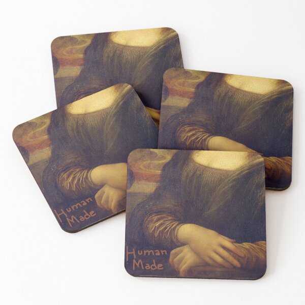 Item preview, Monalisa art Human Made designed and sold by OxeLiveHappier.