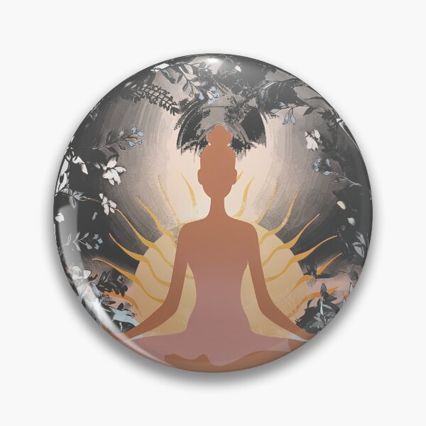 Artikelvorschau, Strahlende Meditationshaltung entworfen und verkauft von RedTamah.