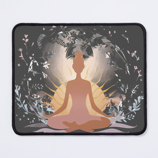 Artikelvorschau, Strahlende Meditationshaltung entworfen und verkauft von RedTamah.