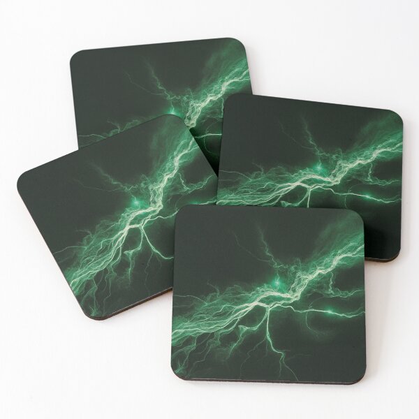Item preview, Green Lightning designed and sold by McHashDesigns.