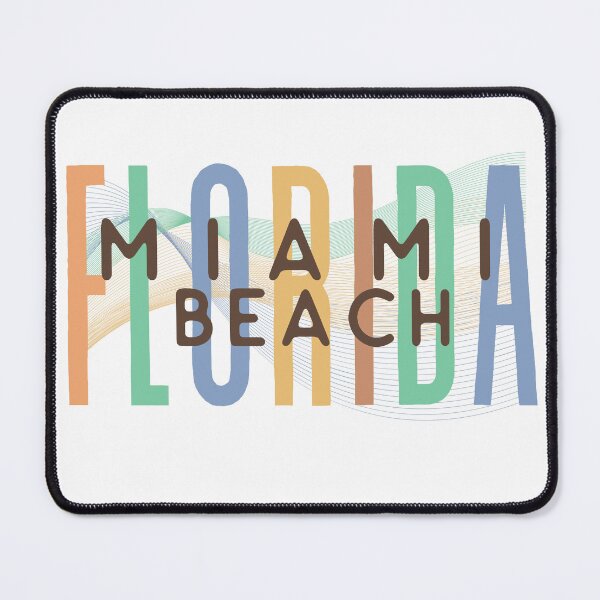 Item preview, Miami Beach Florida (Sand Split) designed and sold by Whackadoodletee.