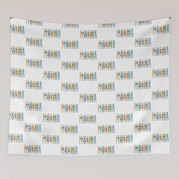 Item preview, Miami Beach Florida (Sand Split) designed and sold by Whackadoodletee.