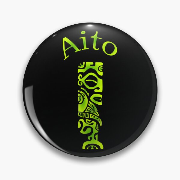 Item preview, TIKI AITO (green) designed and sold by Nesian-Tahiti.