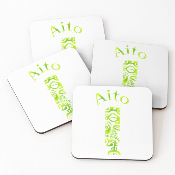 Item preview, TIKI AITO (green) designed and sold by Nesian-Tahiti.