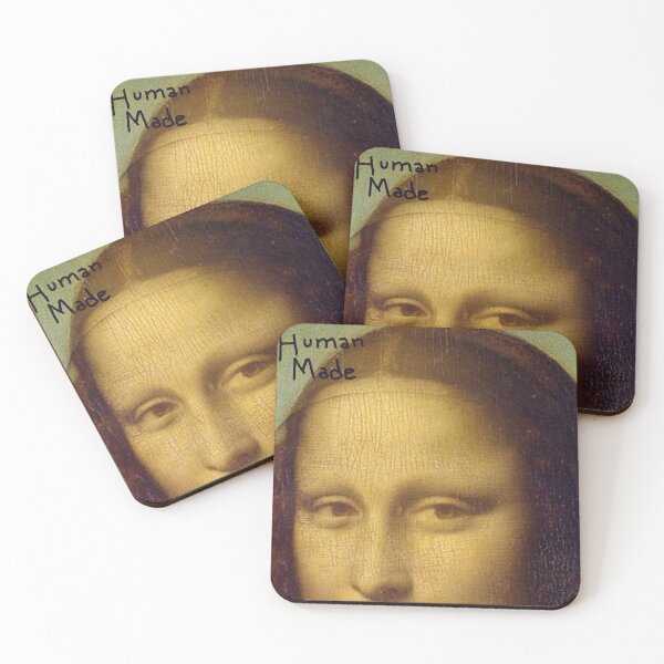 Item preview, Monalisa art Human Made designed and sold by OxeLiveHappier.