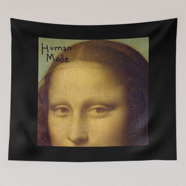 Item preview, Monalisa art Human Made designed and sold by OxeLiveHappier.