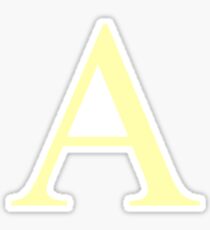 Alpha-griechischer Briefaufkleber Sticker