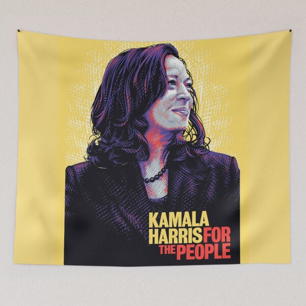 Item preview, kamala harris for the people campaign poster, brat summer harris for president  designed and sold by jessicaleah15.