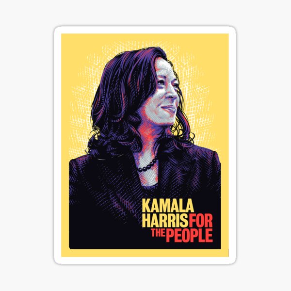 Item preview, kamala harris for the people campaign poster, brat summer harris for president  designed and sold by jessicaleah15.