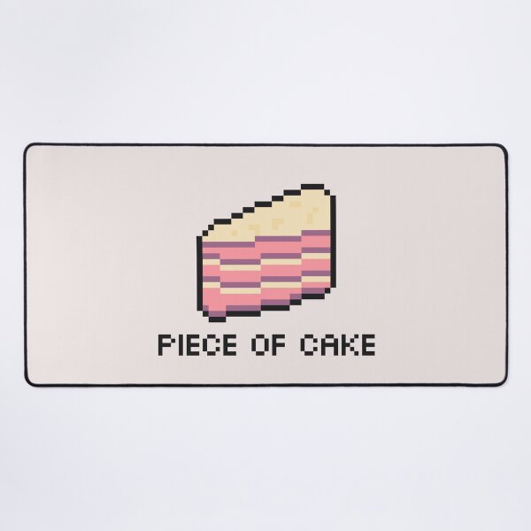 Item preview, delicious pink cake pixel art designed and sold by helixter.