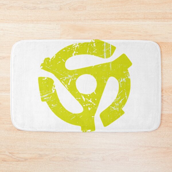 Item preview, 45 rpm Record adapter - Neon Yellow  designed and sold by Bad Zombie .