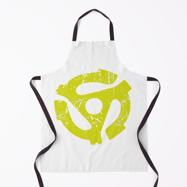 Item preview, 45 rpm Record adapter - Neon Yellow designed and sold by Bad Zombie .