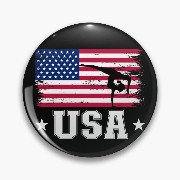 Artikelvorschau, Gymnastics USA Women's USA Gymnast Gymnastics Gear entworfen und verkauft von DynamicDesign.