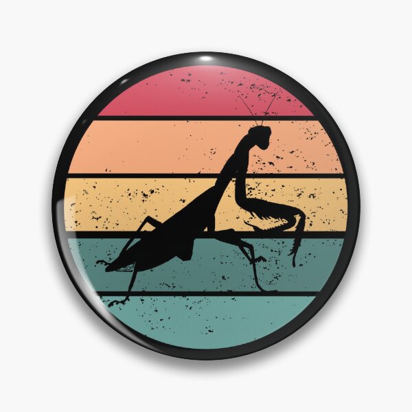 Item preview, Praying Mantis Retro Sunset Entomologist Praying Mantis Gear designed and sold by DynamicDesign.