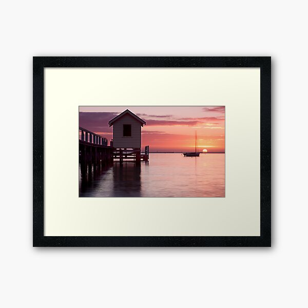 Sorrento at Dawn Framed Art Print