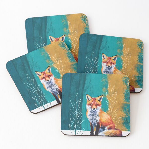 Artikelvorschau, Süßer Fuchs. Entzückender Fuchs, Aquarellfuchs, Fuchszeichnung, Blumenfuchs, Fuchsbild entworfen und verkauft von FoxVibes.