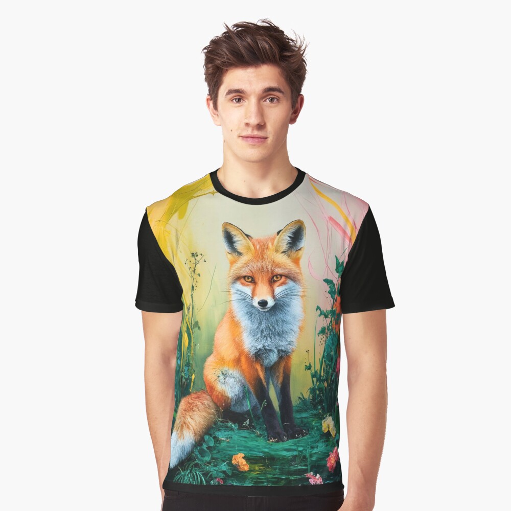 Item preview, Graphic T-Shirt designed and sold by FoxVibes.