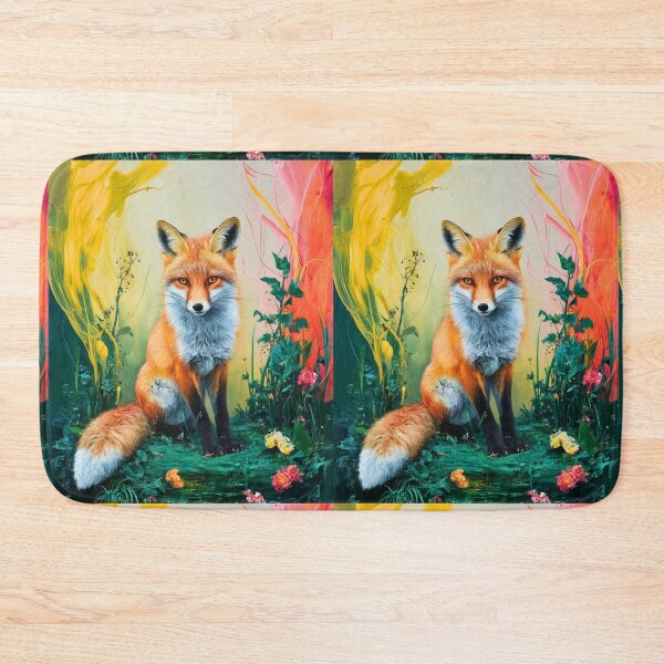 Artikelvorschau, Süßer Fuchs. Entzückender Fuchs, Aquarellfuchs, Fuchszeichnung, Blumenfuchs, Fuchsbild entworfen und verkauft von FoxVibes.