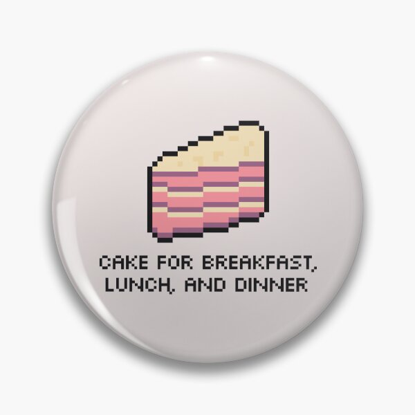 Item preview, delicious cake pixel art designed and sold by helixter.