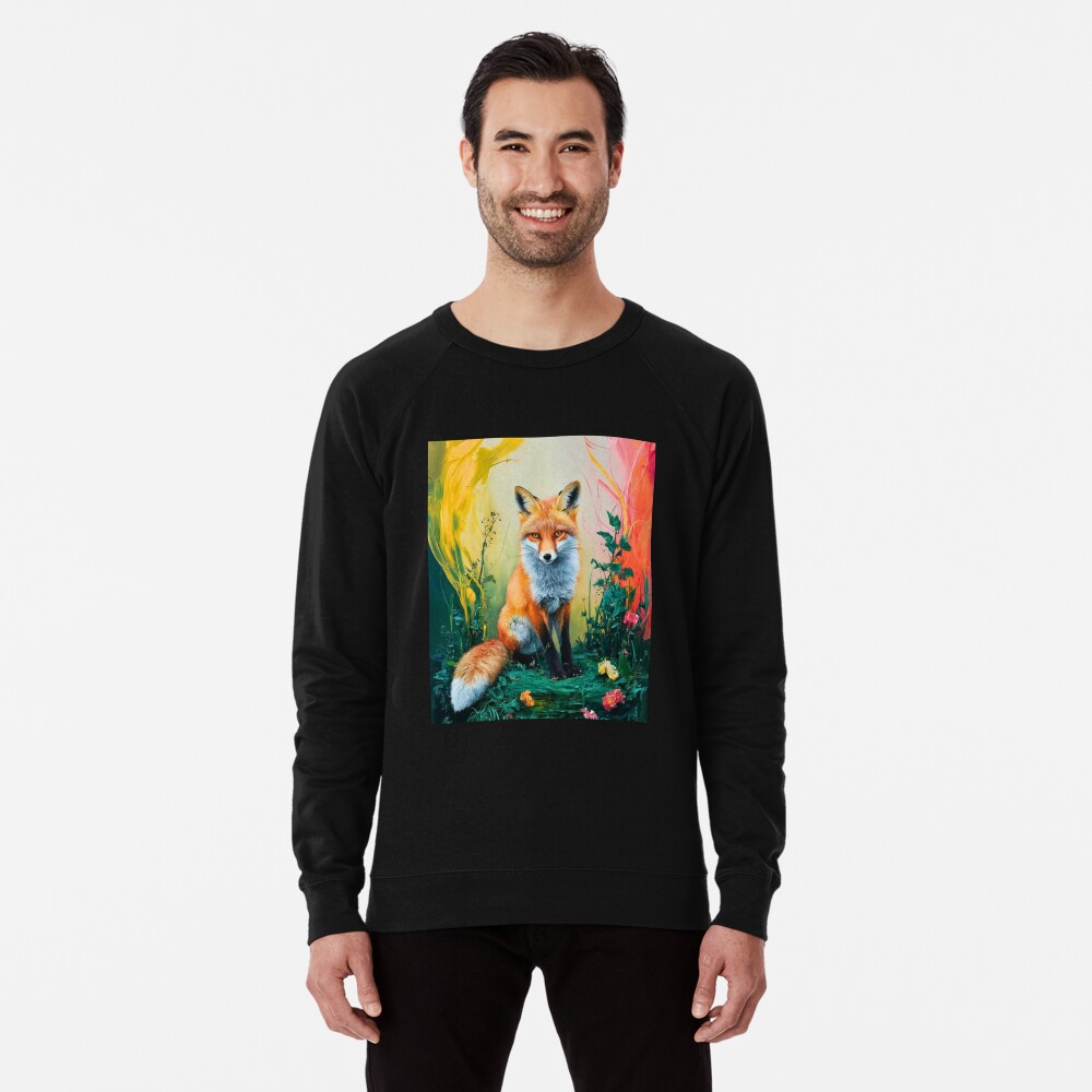 Item preview, Lightweight Sweatshirt designed and sold by FoxVibes.