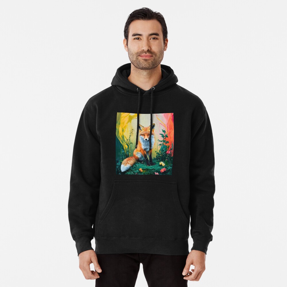 Item preview, Pullover Hoodie designed and sold by FoxVibes.