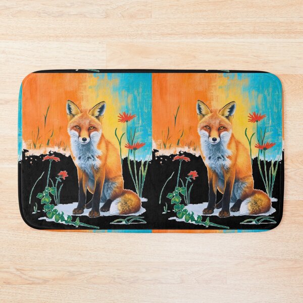 Artikelvorschau, Süßer Fuchs. Entzückender Fuchs, Aquarellfuchs, Fuchszeichnung, Blumenfuchs, Fuchsbild entworfen und verkauft von FoxVibes.