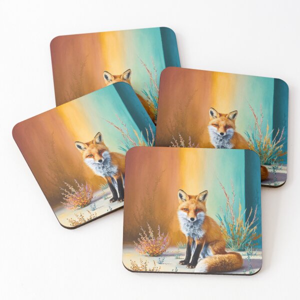 Artikelvorschau, Süßer Fuchs. Entzückender Fuchs, Aquarellfuchs, Fuchszeichnung, Blumenfuchs, Fuchsbild entworfen und verkauft von FoxVibes.