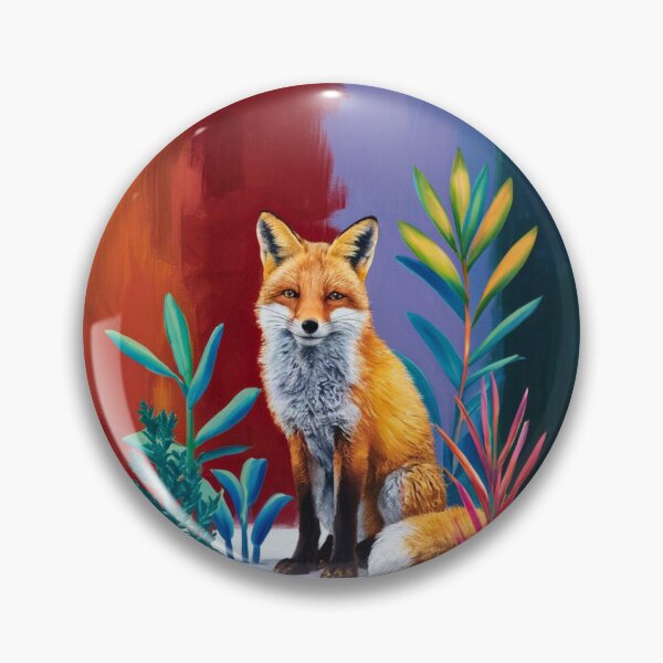 Artikelvorschau, Süßer Fuchs. Entzückender Fuchs, Aquarellfuchs, Fuchszeichnung, Blumenfuchs, Fuchsbild entworfen und verkauft von FoxVibes.