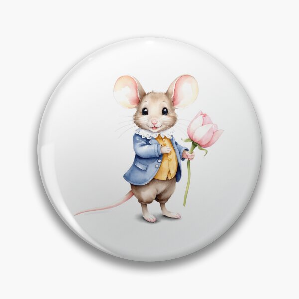 Item preview, Artistic Watercolor Mouse designed and sold by Victoria Riabov.
