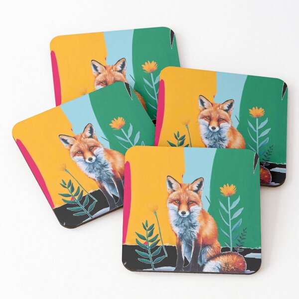 Artikelvorschau, Süßer Fuchs. Entzückender Fuchs, Aquarellfuchs, Fuchszeichnung, Blumenfuchs, Fuchsbild entworfen und verkauft von FoxVibes.